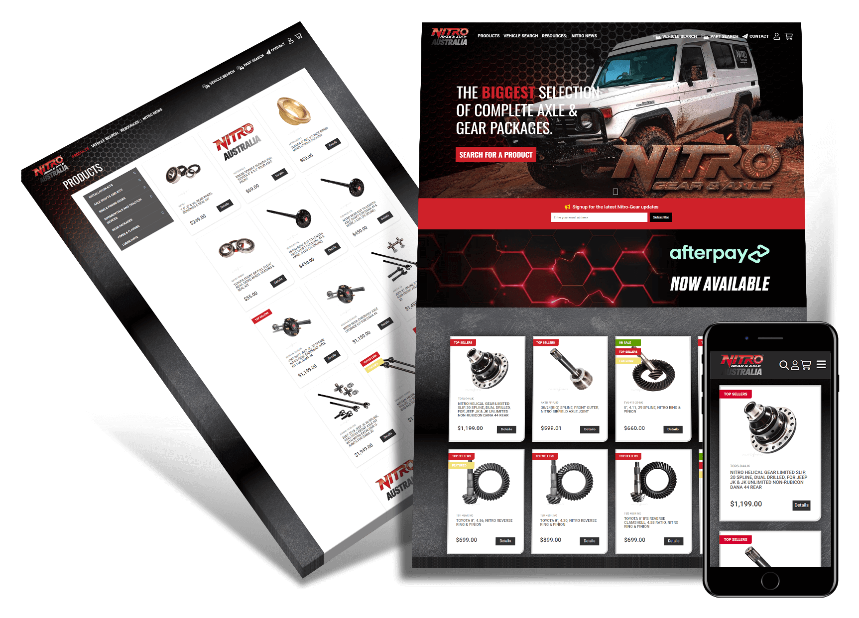 Nitro Gear & Axle